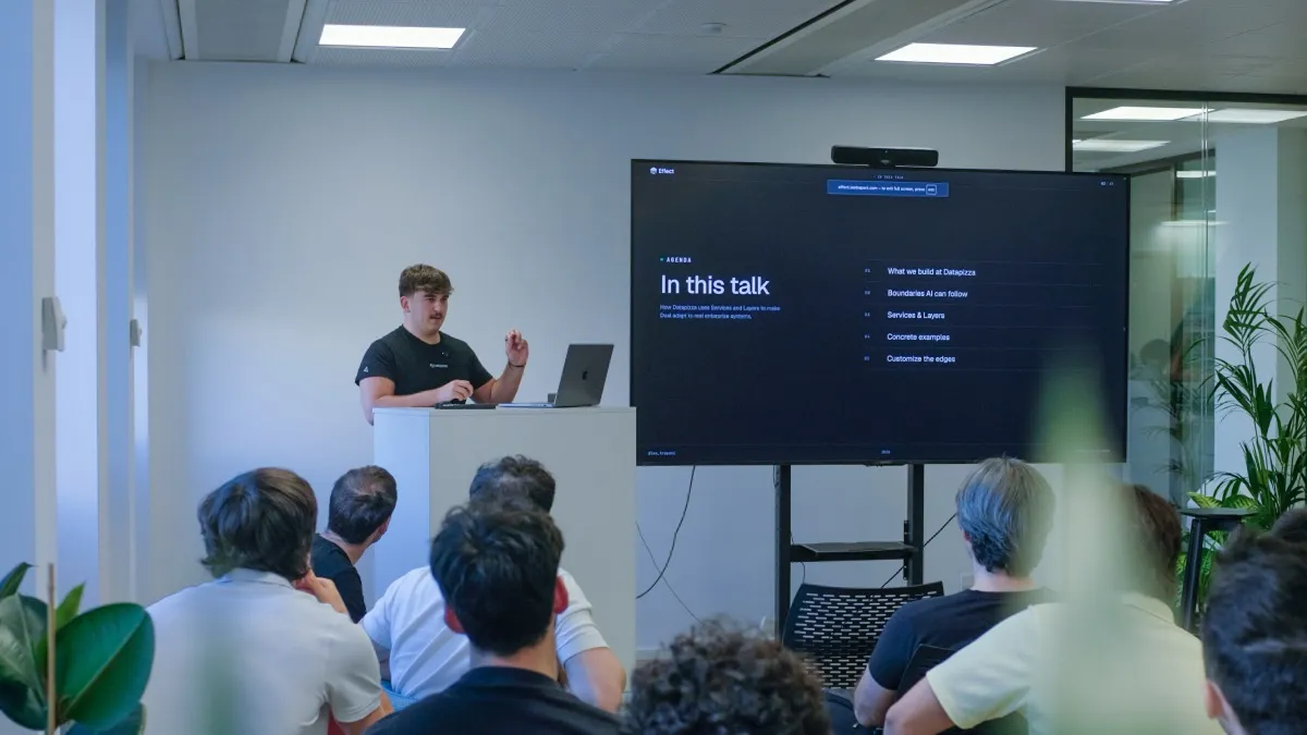 Effect talk in Milan