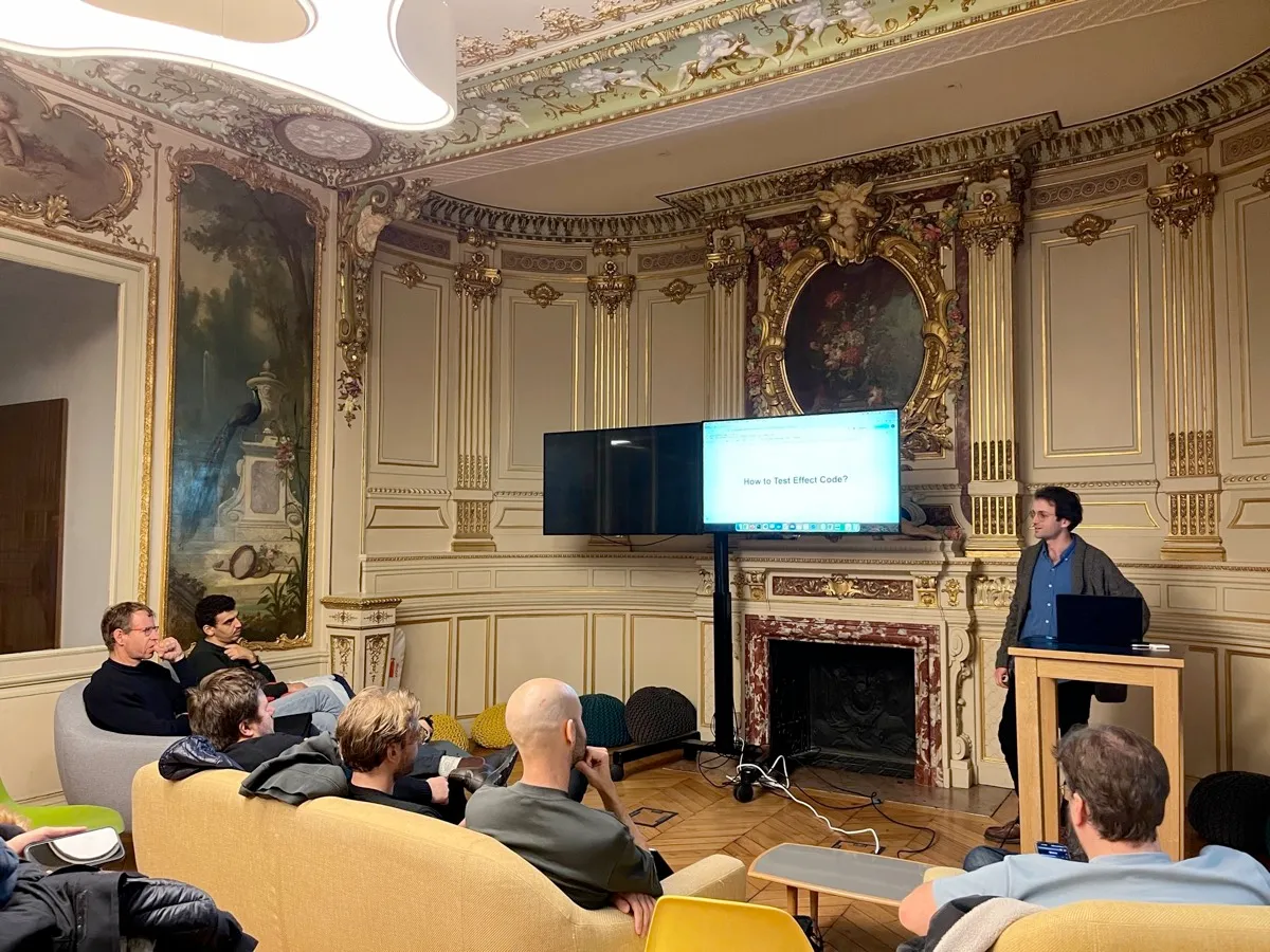 Effect meetup in Paris